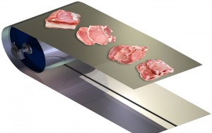單凍機(jī)與肉類(lèi)輸送機(jī)